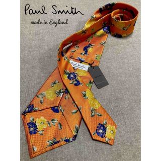 ポールスミス(Paul Smith)の【新品】Paul Smith／ポールスミス／プリント／花柄／フローラル／英国製(ネクタイ)