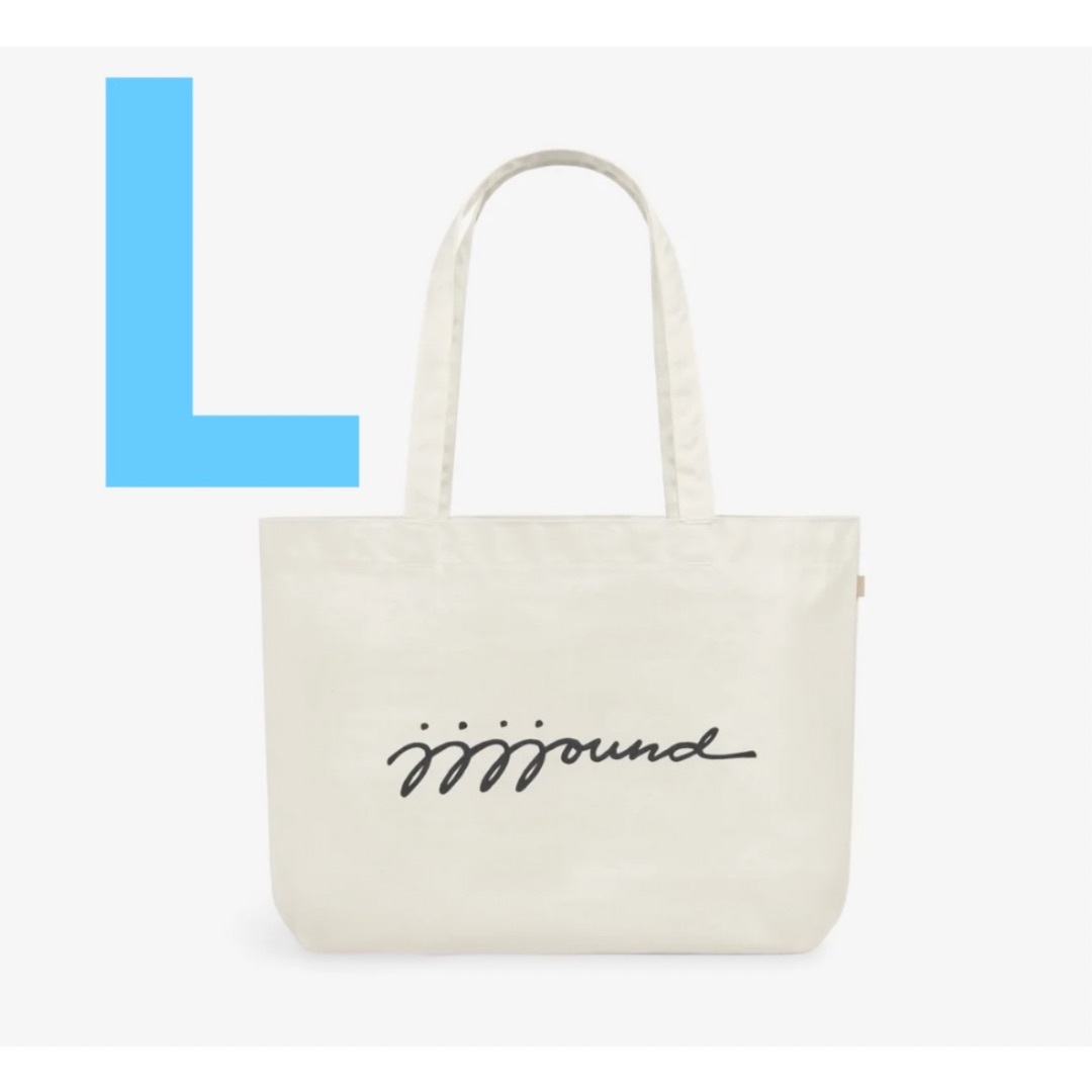 jjjjound Scripted Logo Tote Lサイズ ジョウンド-