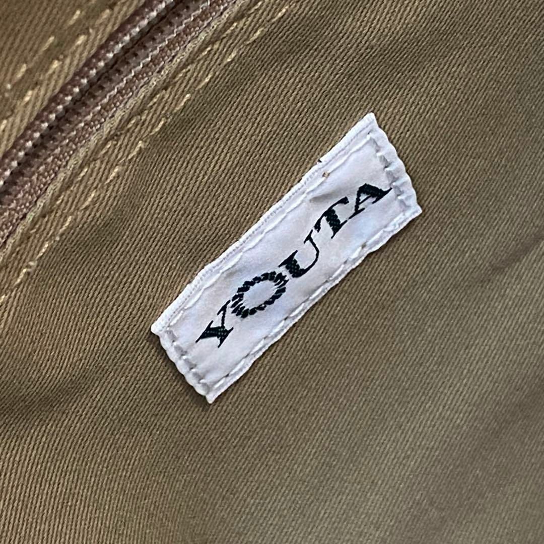 【美品】YOUTA ダレスバッグ リュック  レザー　A4 2way キャメル