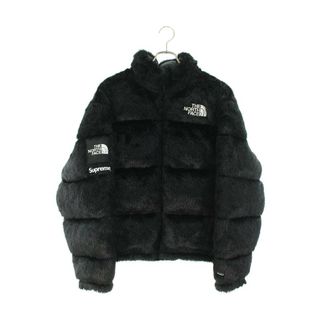 シュプリーム ×ノースフェイス THE NORTH FACE  20AW  Faux Fur Nuptse Jacket フェイクファーヌプシダウンジャケット メンズ L