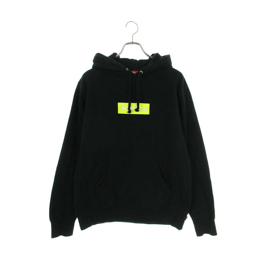 シュプリーム  17AW  Box Logo Hooded Sweatshirt ボックスロゴプルオーバーパーカー メンズ L