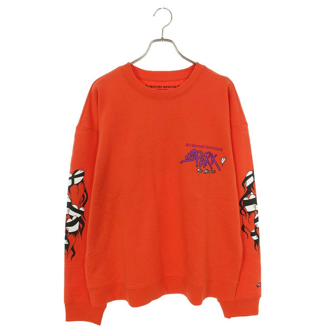 クロムハーツ  PPO SPARK THE HEART SWTSHRT MATTY BOYプリントスパークザハートスウェット メンズ XL