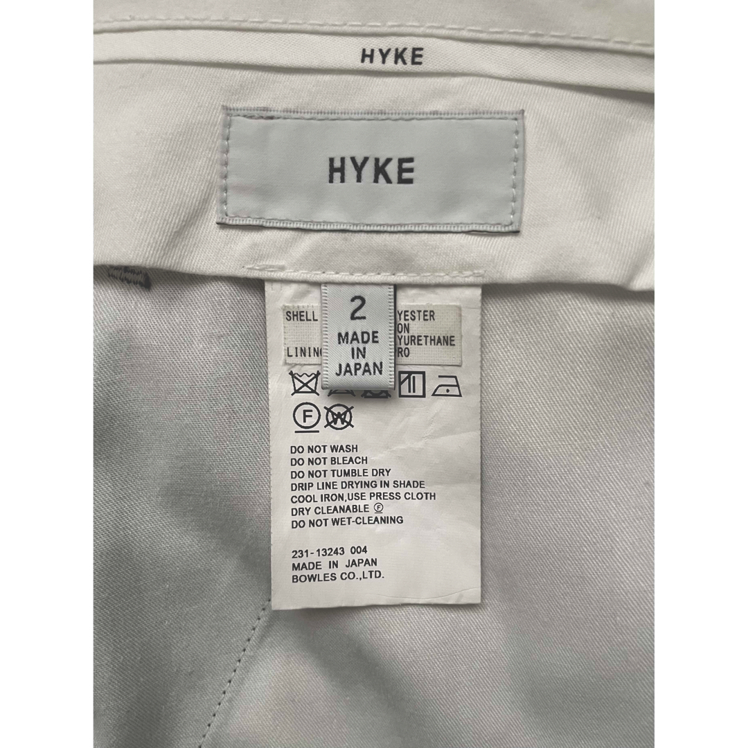 HYKE(ハイク)の値下げ価格【 HYKE 】ハイク P/Rテーパードパンツ レディースのパンツ(その他)の商品写真