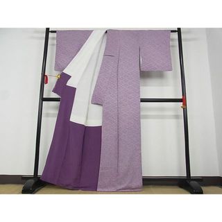 平和屋-こころ店□大変加工の良い総絞り小紋 着丈162.5cm 裄丈63.5cm ...