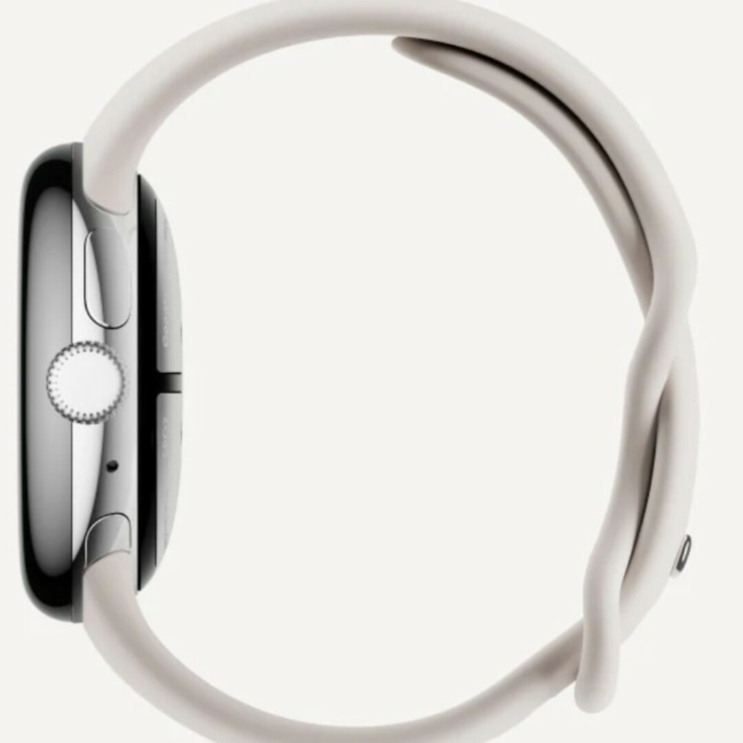 Google Pixel(グーグルピクセル)のPixel Watch2　新品 Polished Silver Porcelai メンズの時計(腕時計(デジタル))の商品写真