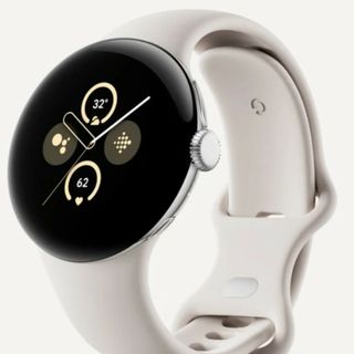 グーグルピクセル(Google Pixel)のPixel Watch2　新品 Polished Silver Porcelai(腕時計(デジタル))