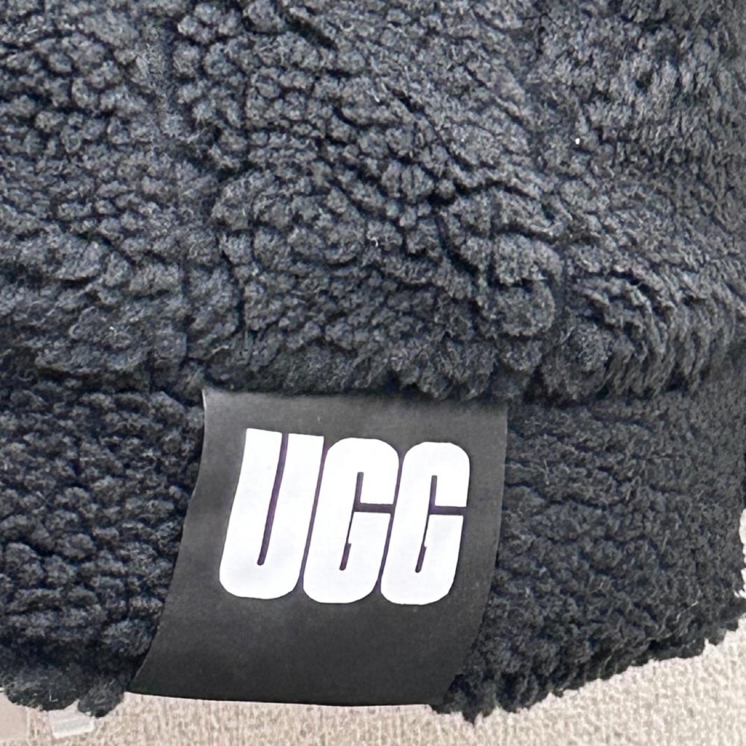 新品 UGG レディース ボア ジャケットブラック XSサイズ