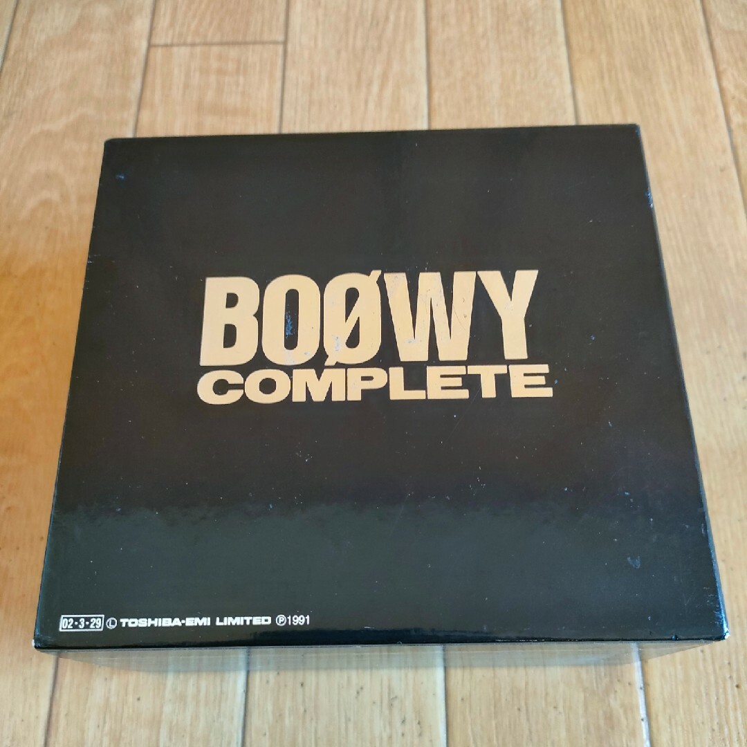 全114曲 リマスター ボウイ コンプリート BOOWY COMPLETE“SINGLES”DISCX