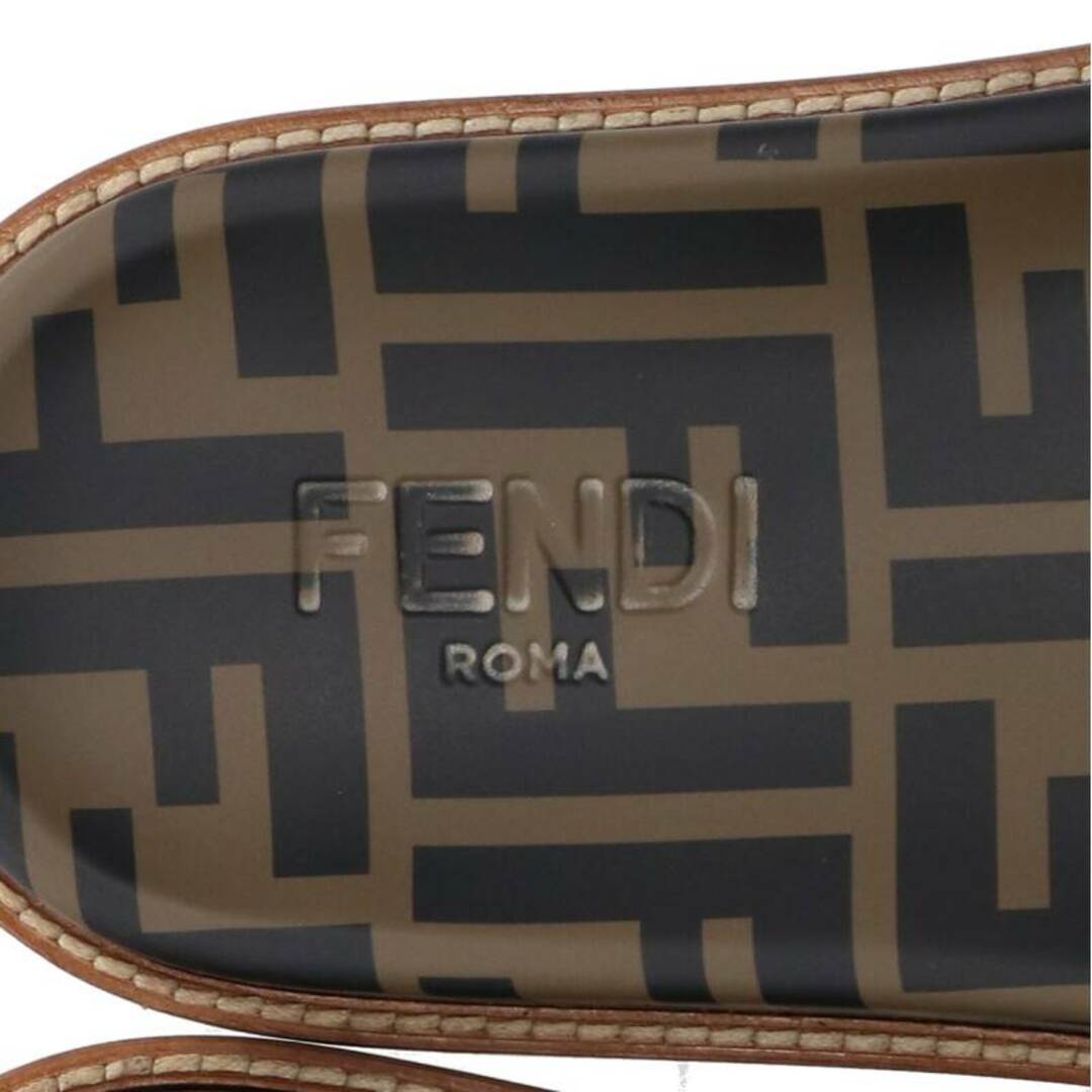 FENDI - フェンディ 7X1148 ズッカ柄ラバースライドサンダル メンズ 7