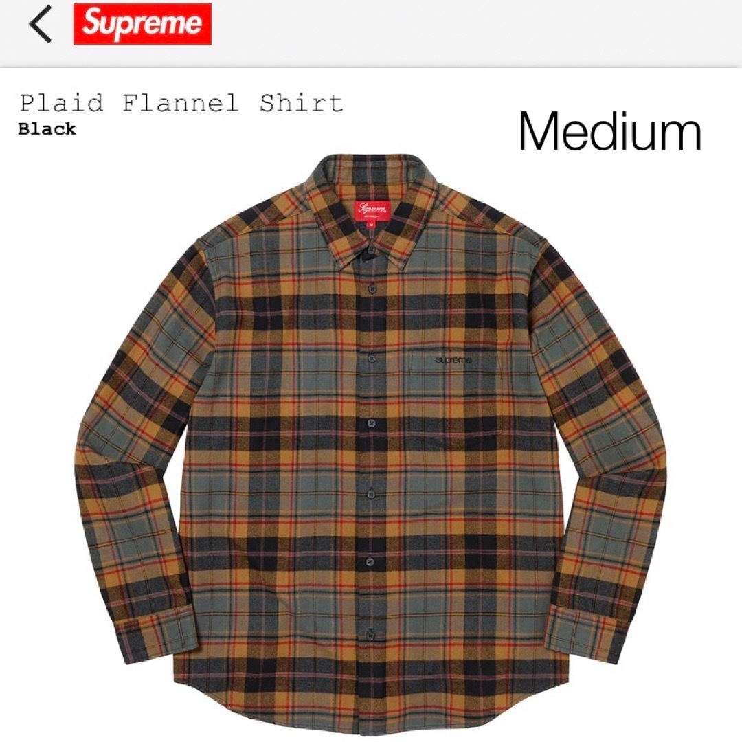 国内企業販売 Summer様専用 Supreme Plaid Flannel Shirt | tn.buffalo