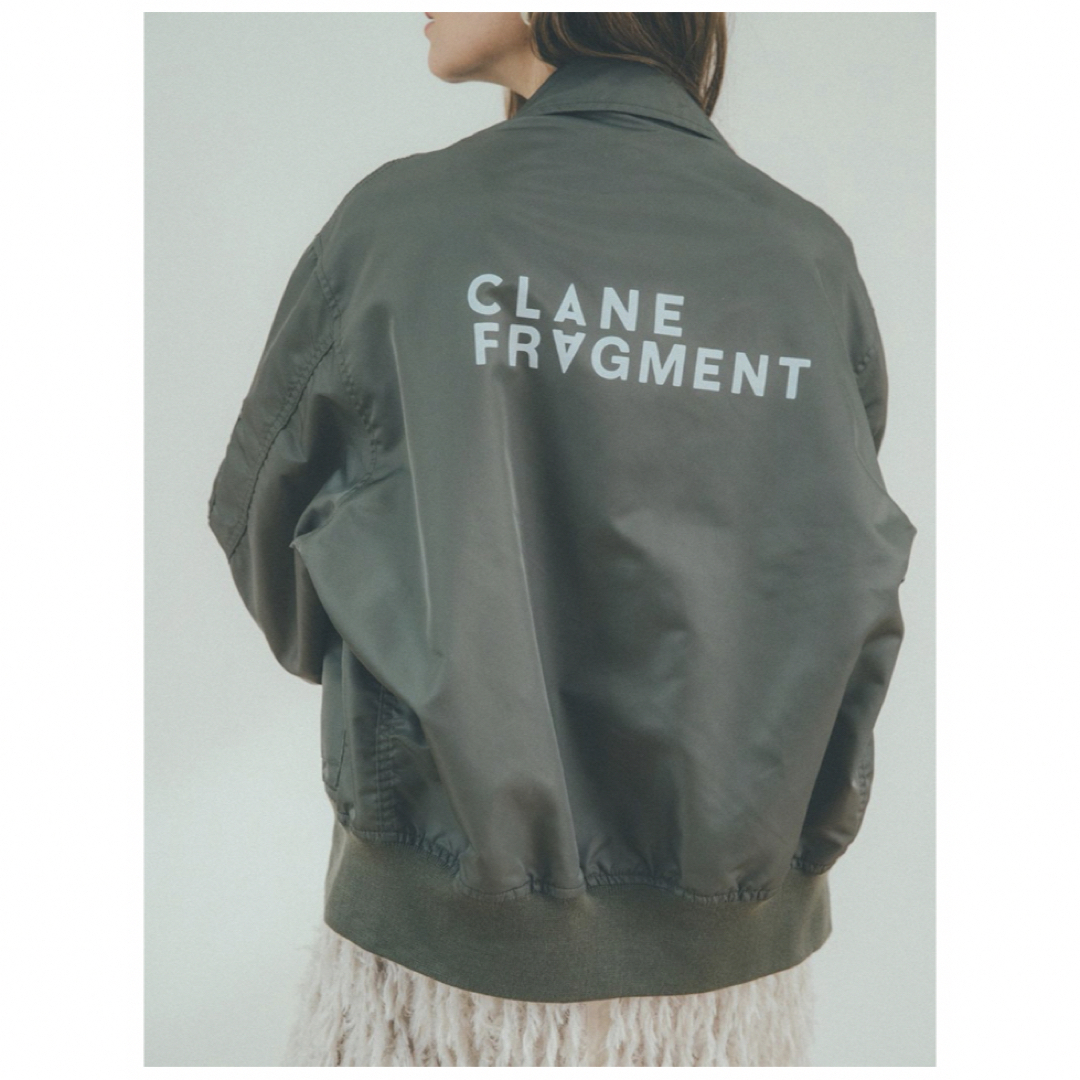 CLANE(クラネ)のY.J様専用　CLANE × FRAGMENT MA-1 レディースのジャケット/アウター(ブルゾン)の商品写真