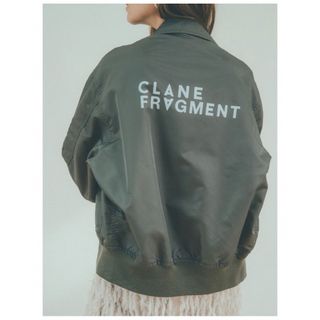 クラネ(CLANE)のY.J様専用　CLANE × FRAGMENT MA-1(ブルゾン)