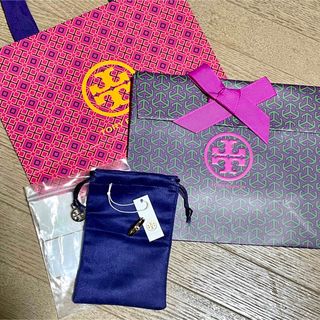 トリーバーチ(Tory Burch)のトリーバーチ直営店購入　ギフトセット エナメルリング　トリーゴールドブラック7(リング(指輪))