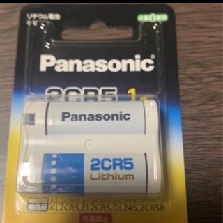 パナソニック(Panasonic)のパナソニック カメラ用リチウム電池 6V 1個入 2CR-5(その他)