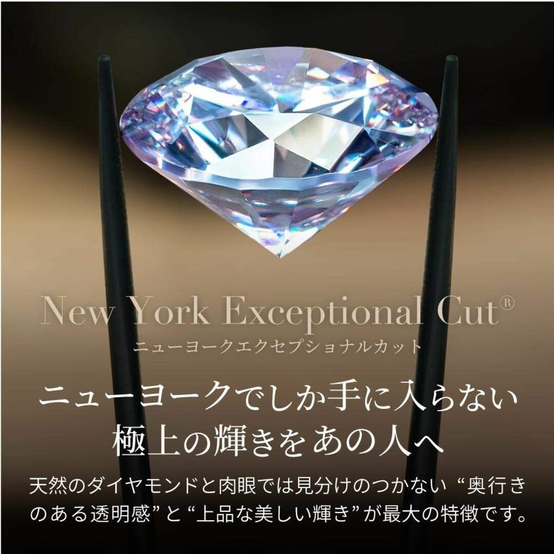 【色: プラチナ】Gift from New York イヤリング レディース