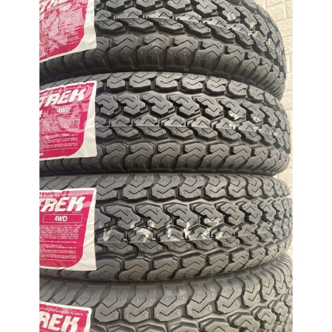 DUNLOP 4本セット！ 145R12 6PR ダンロップ グラントレック TG4の通販 by RIo's shop｜ダンロップならラクマ