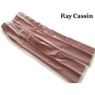 レイカズン(RayCassin)の新品Ray Cassin/レイカズン 裾スリットセミフレアパンツ/PK/M(カジュアルパンツ)