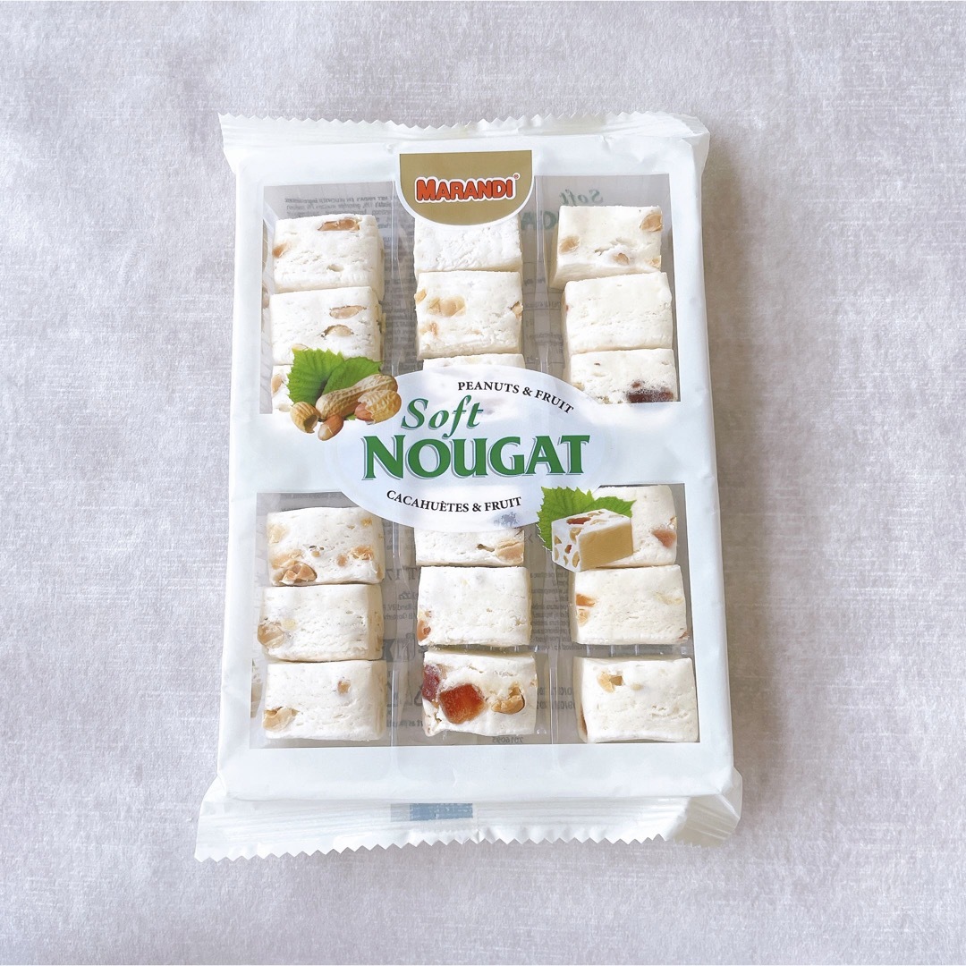 MARANDI 【日本未販売】soft nougat 170g ソフトヌガー 食品/飲料/酒の食品(菓子/デザート)の商品写真