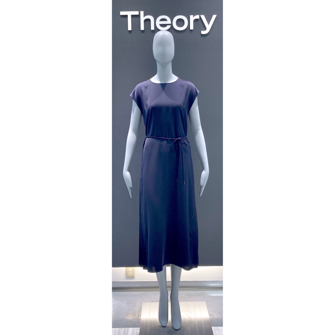 Theory - Theory 21ss サイドプリーツロングワンピースの通販 by Theory - Theory 21ss サイドプリーツロングワンピースの通販 by