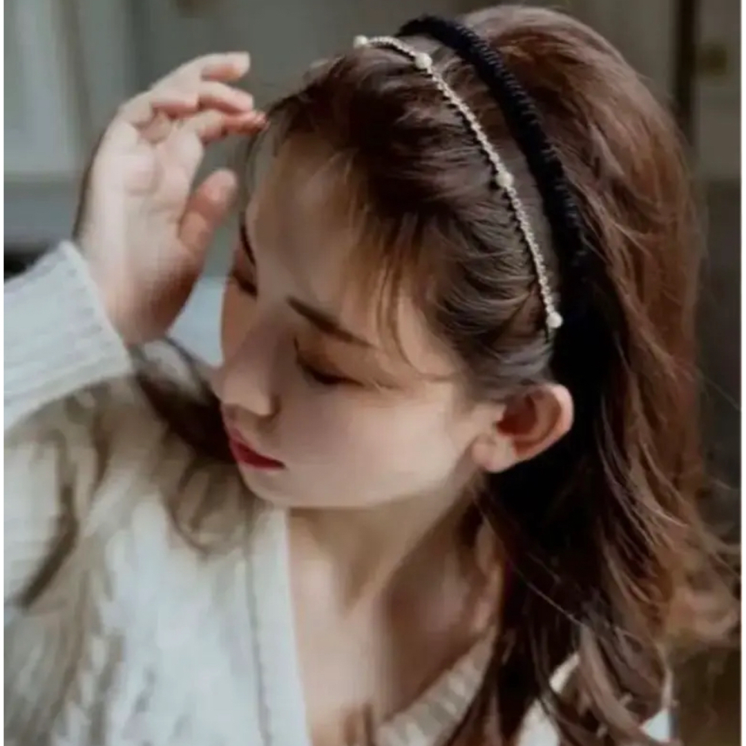 Her lip to(ハーリップトゥ)のHer lip to / Vivienne Headband set【タグ付】 レディースのヘアアクセサリー(カチューシャ)の商品写真