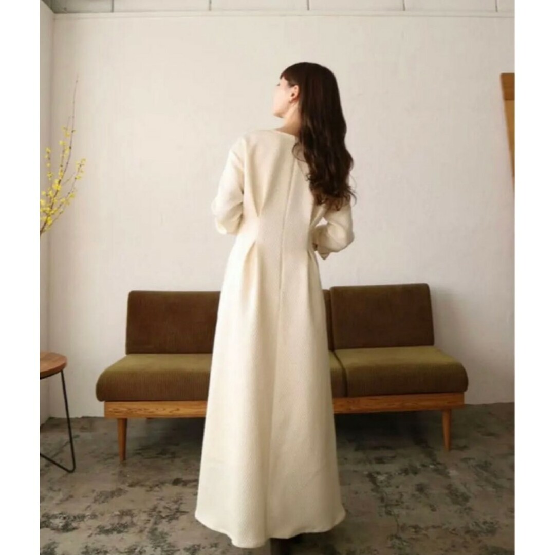 Acka arm slit one-piece （ivory）【サイズ2】