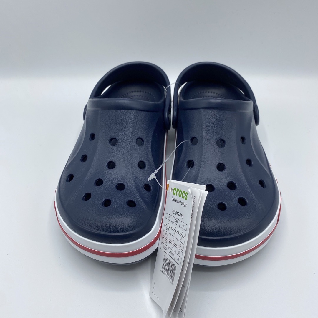 新品未使用 タグ付 crocs クロックス 20cm ネイビー-