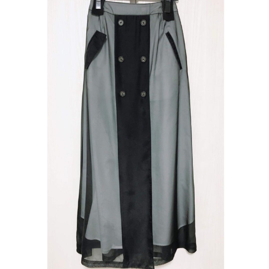 【再値下げ】MEDI SHEER TRENCH SKIRT