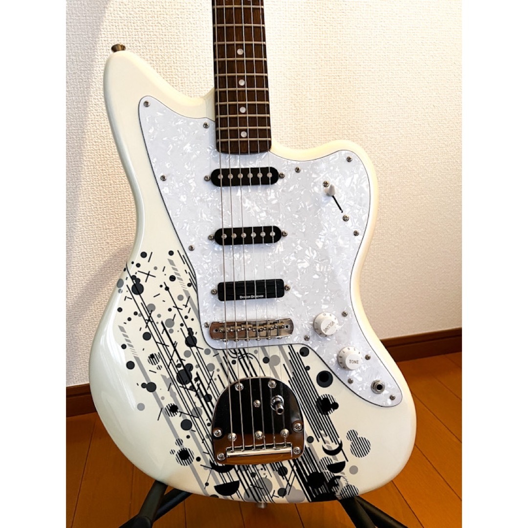 SQUIER(スクワイア)の【レア】スクワイア エレキギター JAZZMASTER Stratomaster 楽器のギター(エレキギター)の商品写真