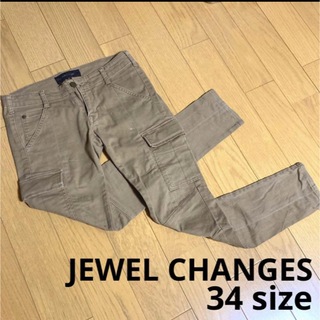 ジュエルチェンジズ(Jewel Changes)のJEWEL CHANGES ベージュ スキニーパンツ 中古 秋(デニム/ジーンズ)