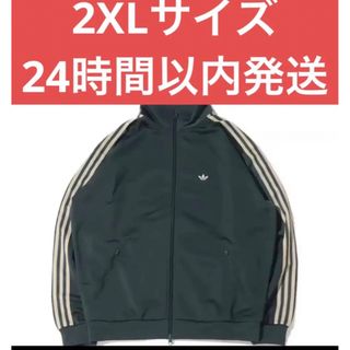 ベロア　adidas　XL  黄色　スリーストライプス　紐なし　万国旗