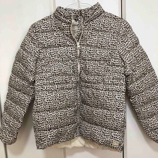 ギャップキッズ(GAP Kids)のGAP kids中綿ジャケットヒョウ柄140(コート)