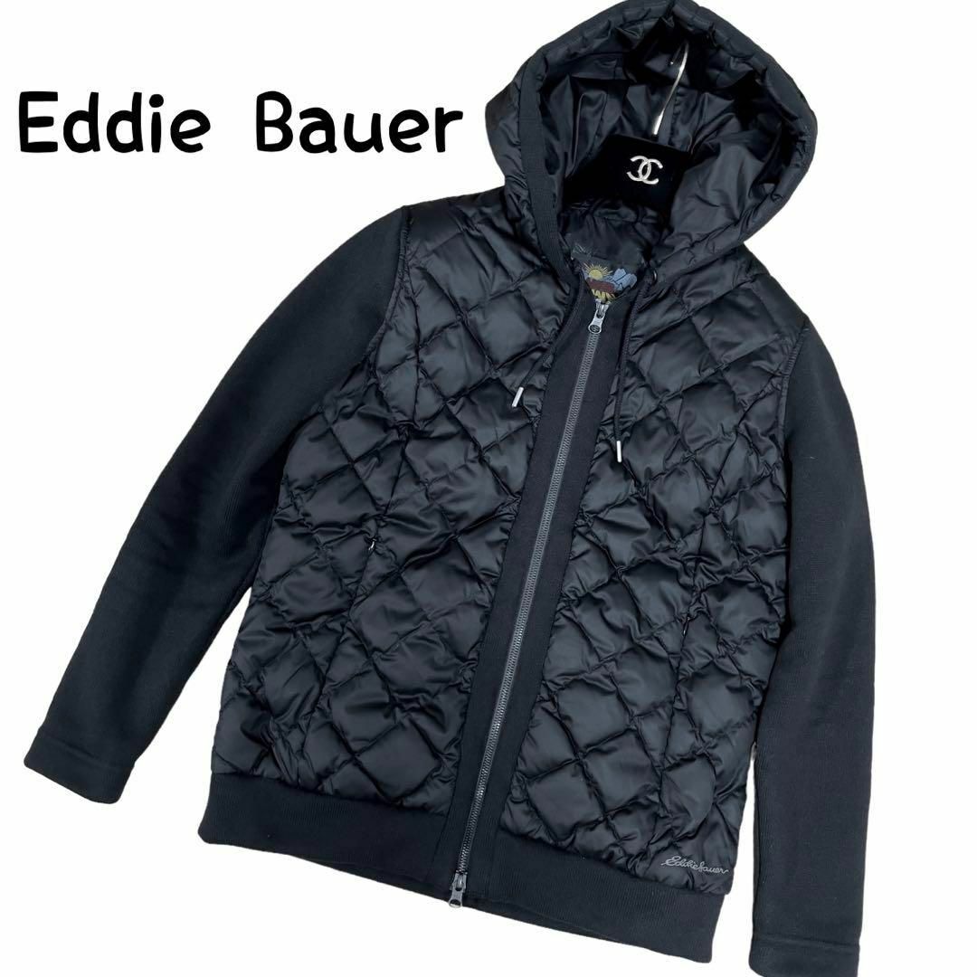 ソレハイクローゼット【激レア日の出タグ】Eddie Bauer ダウンジャケット ブラック