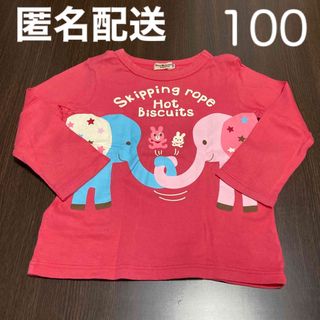 ホットビスケッツ(HOT BISCUITS)の匿名配送⭐︎100 ホットビスケッツ 長袖Tシャツ(Tシャツ/カットソー)