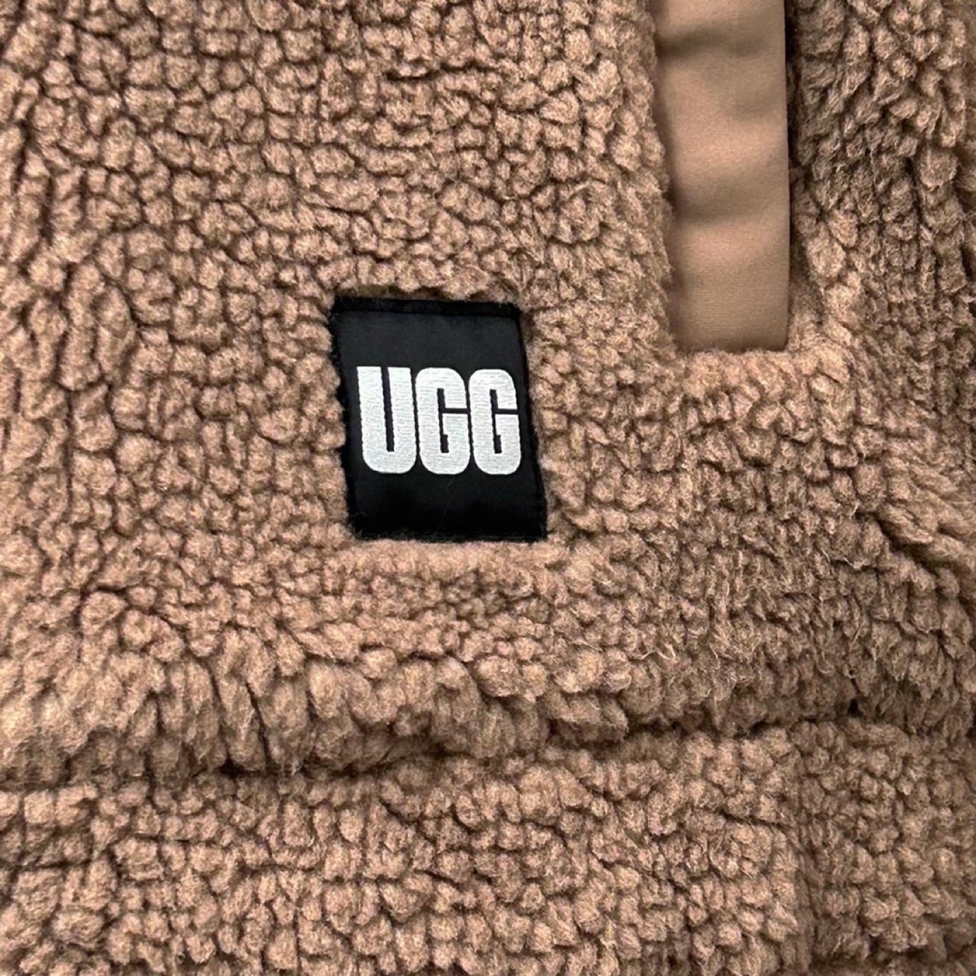 UGG - 新品 UGG アグ メンズ ボアジャケット ブラウン Mサイズの通販