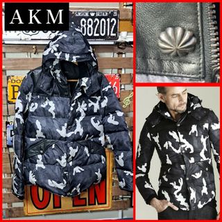 AKM - 新品人気7.3万 AKM LUXE163 ダウンベスト M 1piu tfw49の通販 by
