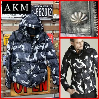 AKM - 【定価￥157,500】AKM リモンタナイロン コンチョ ダウン