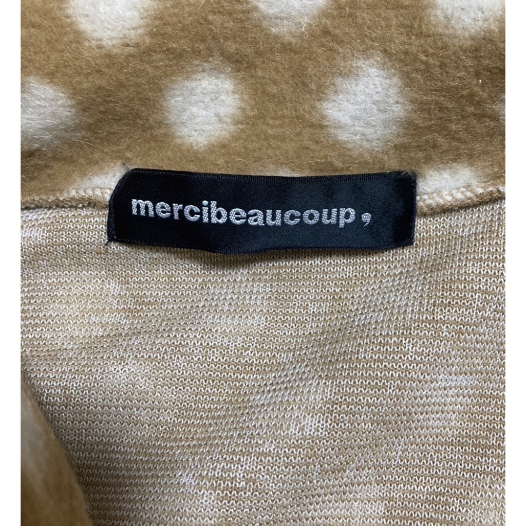 mercibeaucoup(メルシーボークー)のメルシーボークー　ニットブルゾン レディースのジャケット/アウター(ブルゾン)の商品写真