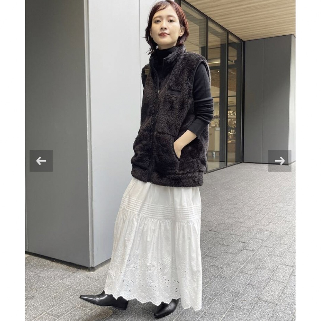 Spick & Span - スピック&スパン エンブロイダリーレーススカートの