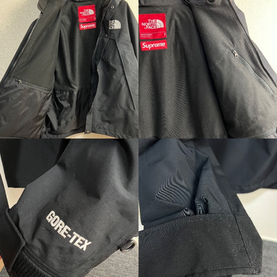 SUPREME × THE NORTH FACE  arc logo S 黒