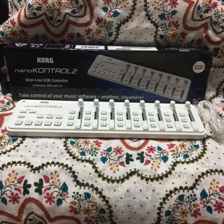 KEN様専用KORG nano KONTROL2  美品 ホワイト 白 DTM (MIDIコントローラー)