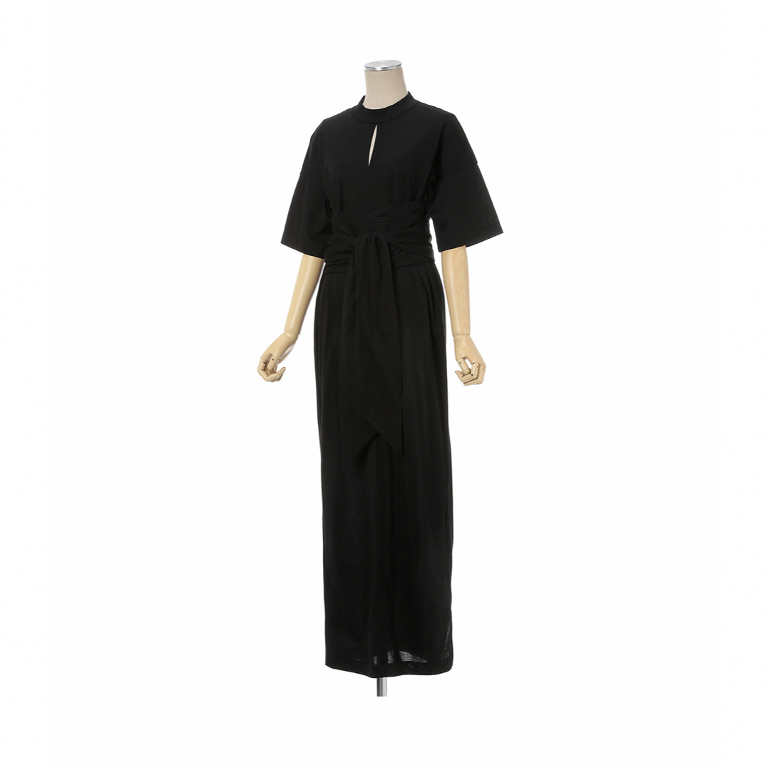 mame(マメ)のマメクロゴウチ Suvin Cotton Jersey Dress 2 レディースのワンピース(ロングワンピース/マキシワンピース)の商品写真