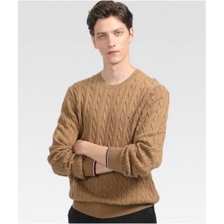 トミーヒルフィガー(TOMMY HILFIGER)の【まとめ買い対象】トミーヒルフィガー ニット ケーブルニットセーター(ニット/セーター)