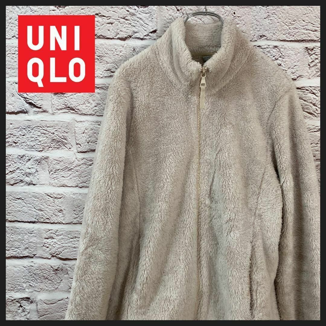 UNIQLO(ユニクロ)のUNIQLO フリース　ニット メンズ　レディース　[ L ] レディースのジャケット/アウター(ブルゾン)の商品写真