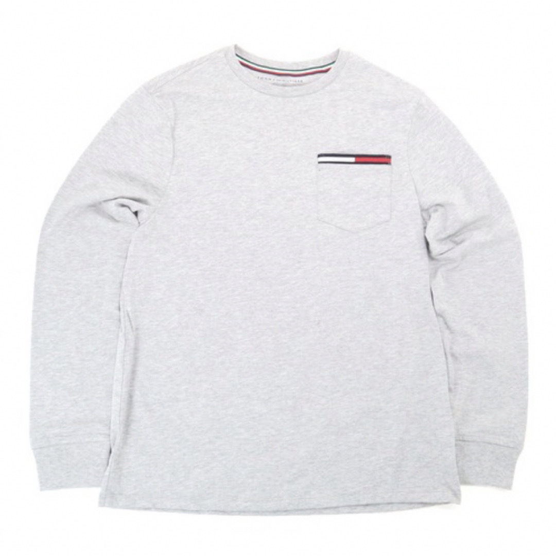 TOMMY HILFIGER(トミーヒルフィガー)の【まとめ買い対象】トミーヒルフィガー アイコンポケット 長袖Tシャツ　1枚 メンズのトップス(Tシャツ/カットソー(七分/長袖))の商品写真