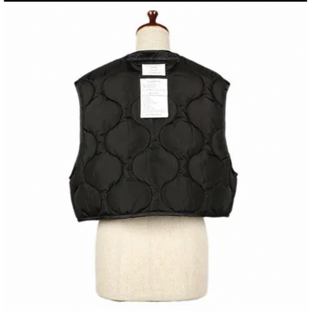 未使用新品【HYKE(ハイク)】 QUILTED CROPPED VEST