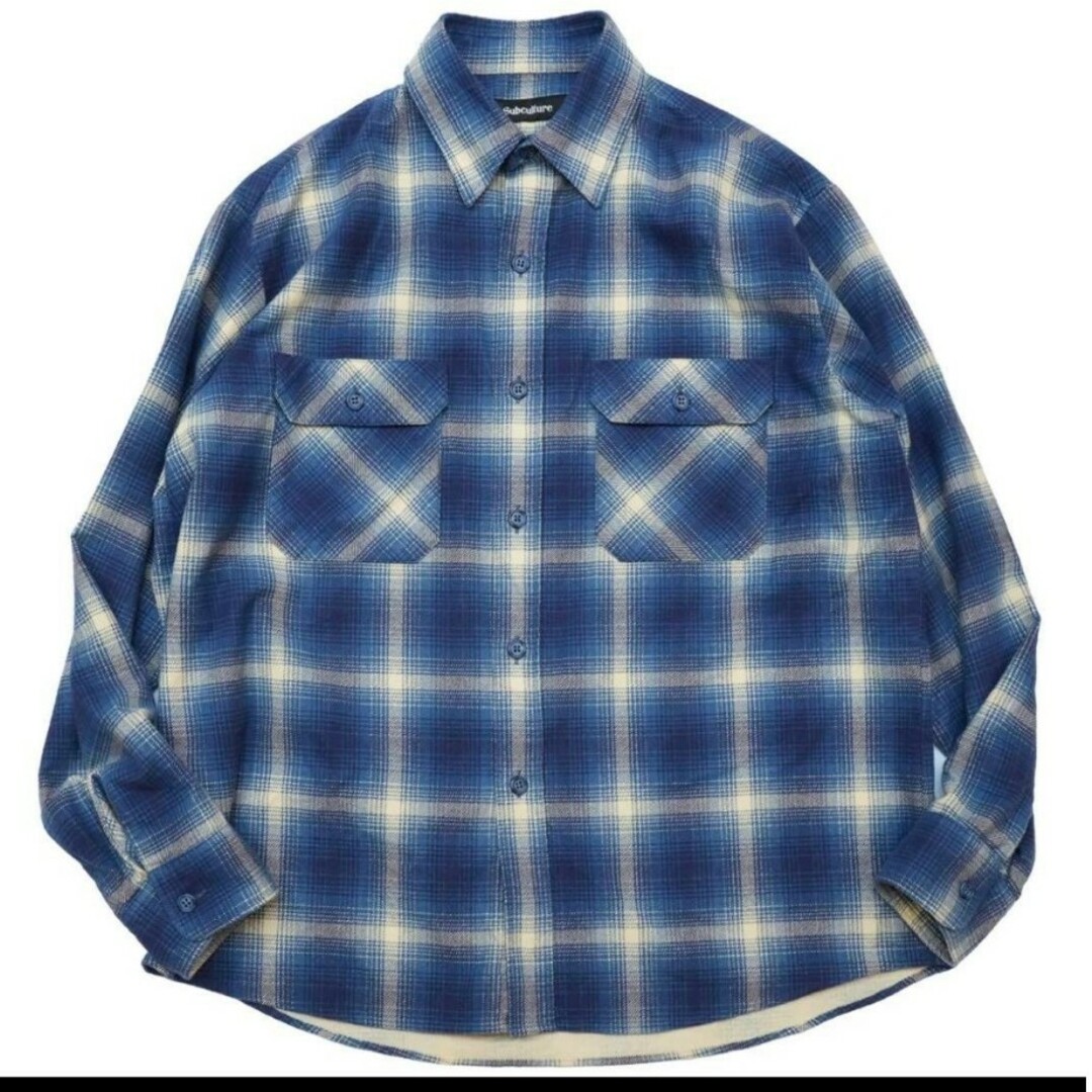 Subculture ombre check shirts　キムタク　私物