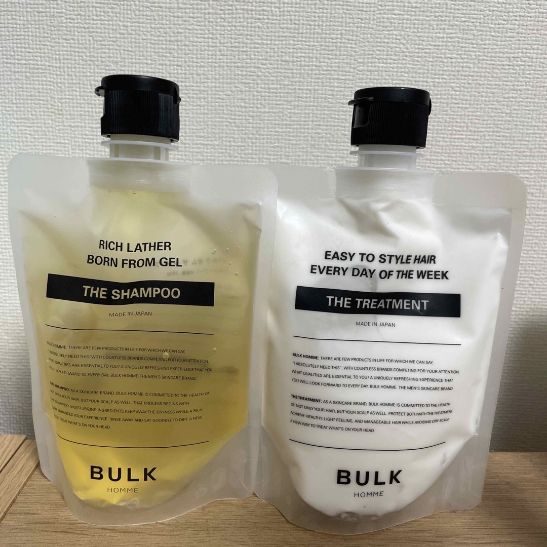 BULK HOMME(バルクオム)のBULKHOMME SHAMPOO,TREATMENT コスメ/美容のヘアケア/スタイリング(シャンプー)の商品写真