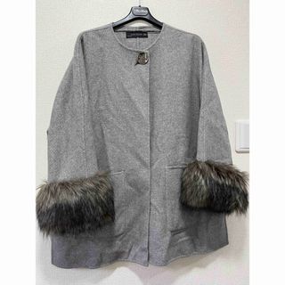 ザラ(ZARA)の‼️おススメ‼️ZARAファー付きコート(毛皮/ファーコート)