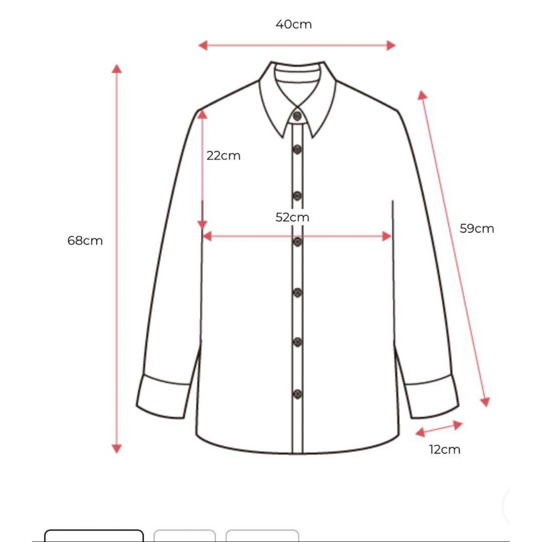 韓国　シャツ レディースのトップス(シャツ/ブラウス(長袖/七分))の商品写真