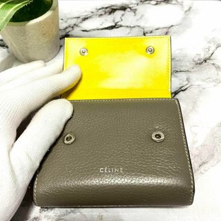 CELINE スモールフォールデッド マルチファンクション 折り財布 4802